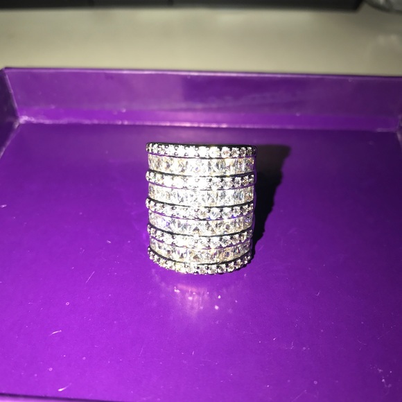 Sterling silver/cubic zirconia jewelry. Make offer - Picture 6 of 8